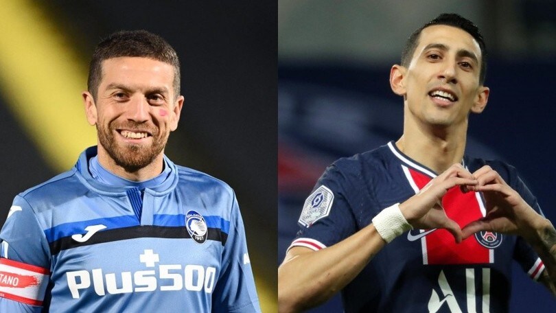 Gomez porta la sacca dei palloni, Di Maria: "Ti resta quello"
