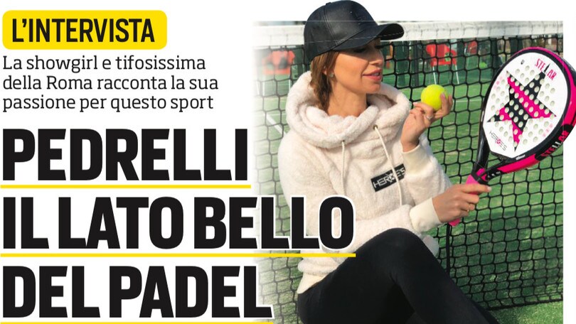Pedrelli, il lato bello del padel