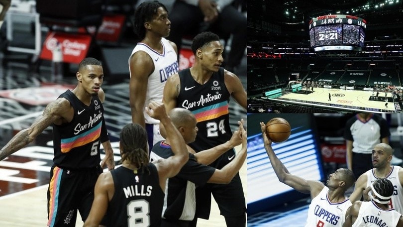 Nba, Kawhi Leonard non basta ai Clippers: vincono gli Spurs