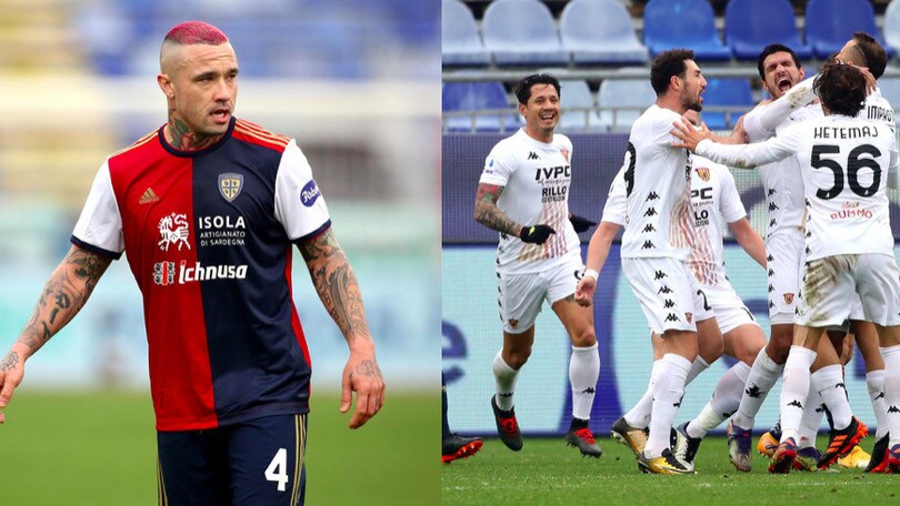 Cagliari, ritorno amaro per Nainggolan: vince il Benevento