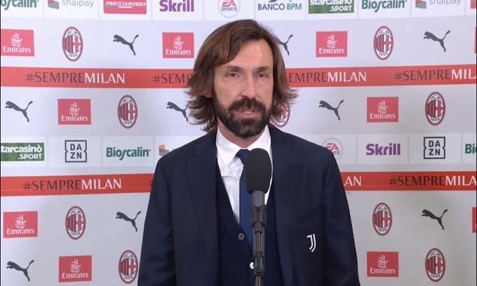 Pirlo: "Giusto giocare anche con queste defezioni"