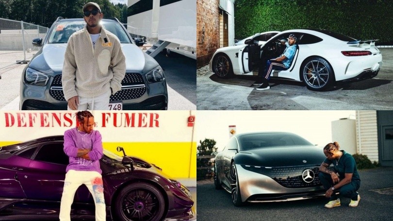 Tutte le auto nel garage di Hamilton