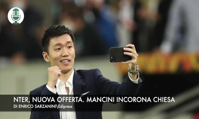 Inter, nuova offerta. Mancini incorona Chiesa