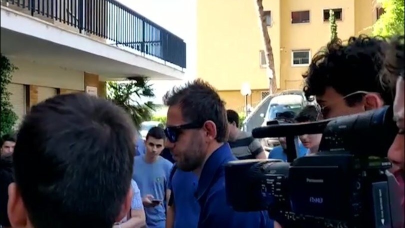 Lazio, Lulic si allena con i compagni