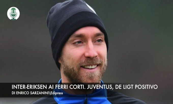 Inter-Eriksen ai ferri corti. Juventus, De Ligt positivo