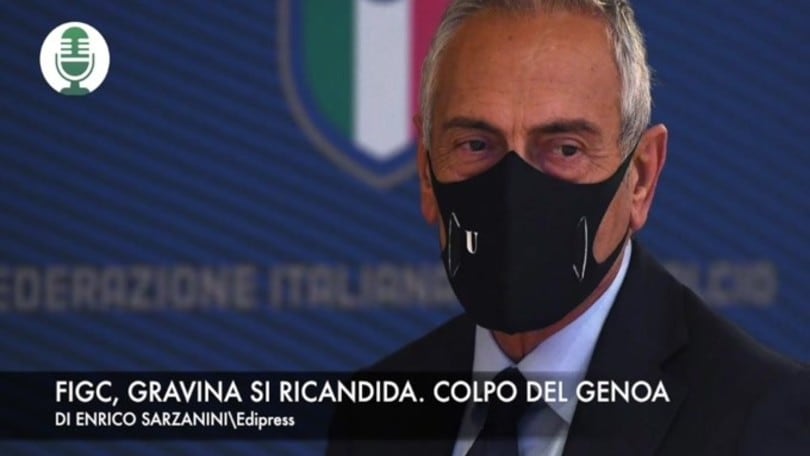 Figc, Gravina si ricandida. colpo del Genoa