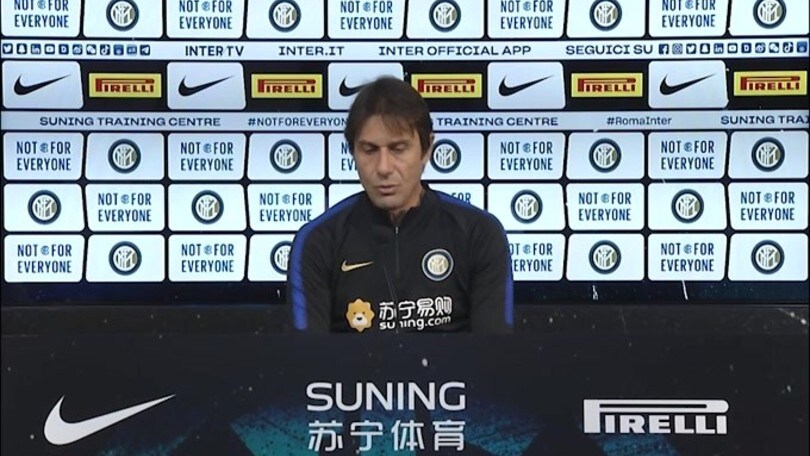 Conte: "La Roma può lottare per lo Scudetto"