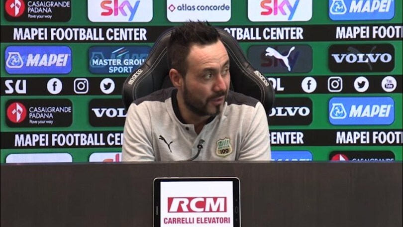 De Zerbi infastidito: "Quello che fa il Sassuolo appare scontato"