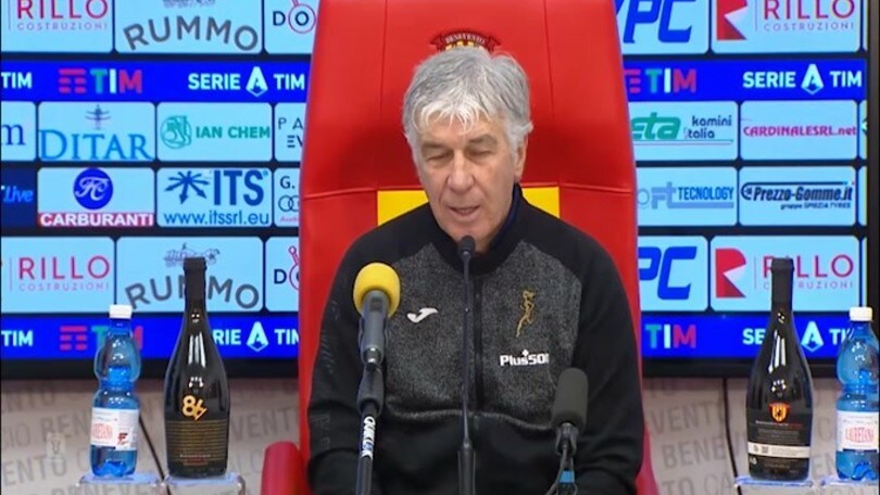 Gasperini: "Oggi fatico a trovare dei difetti"