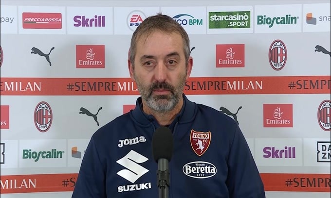 Giampaolo: "Nel primo tempo siamo stati spettatori passivi"