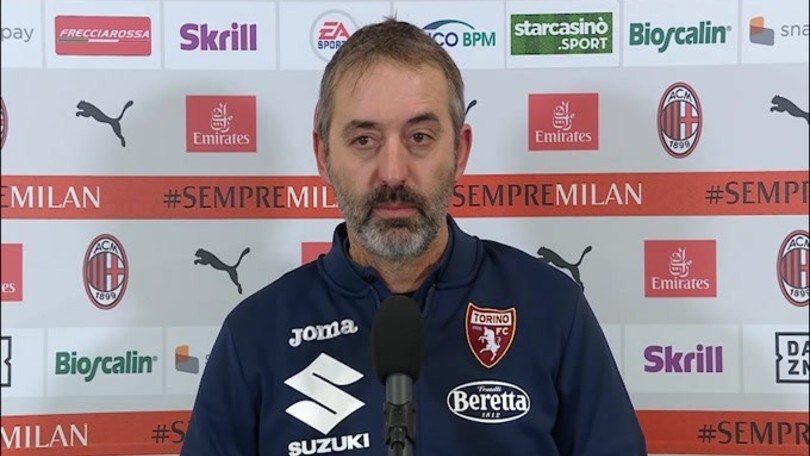 Giampaolo: "Nel primo tempo siamo stati spettatori passivi"