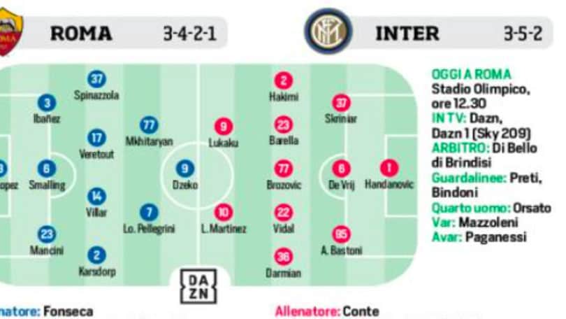 Serie A: il programma di giornata e le probabili formazioni