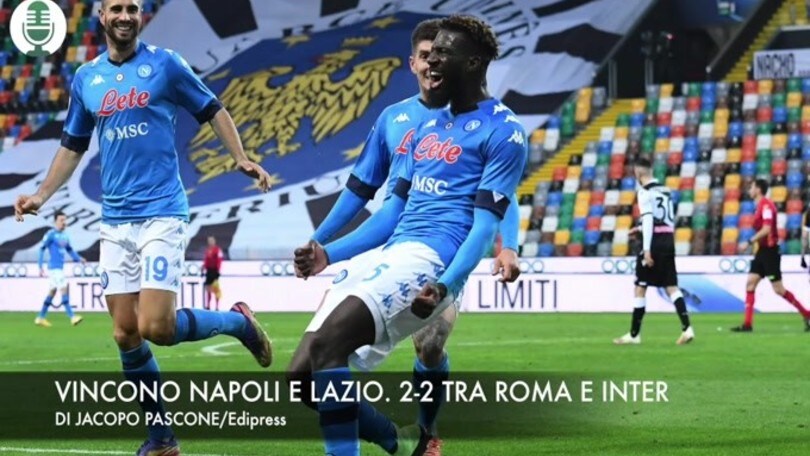 Vincono Napoli e Lazio. Gol e spettacolo tra Roma e Inter