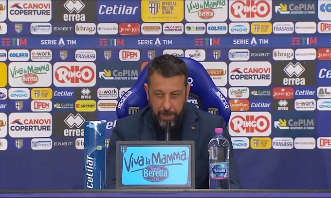 D'Aversa: "Diventa dura recuperare contro la Lazio"