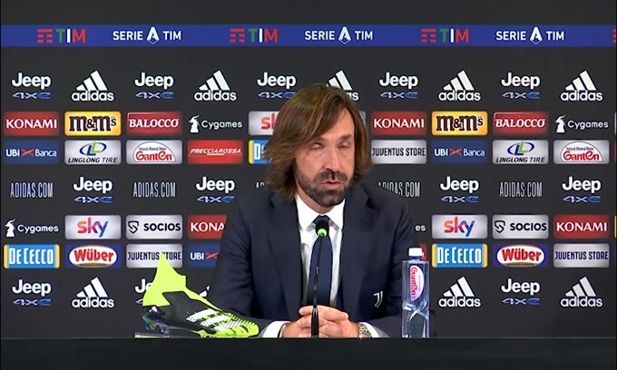 Pirlo: "Preoccupano assenze per infortuni e Covid"