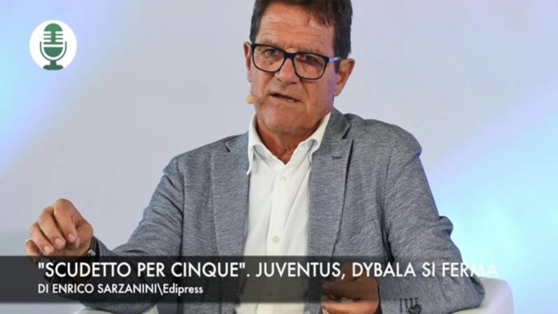 "Scudetto per cinque". Juventus, Dybala si ferma
