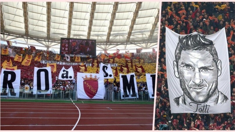 Roma, ecco alcune delle più belle coreografie della Curva Sud