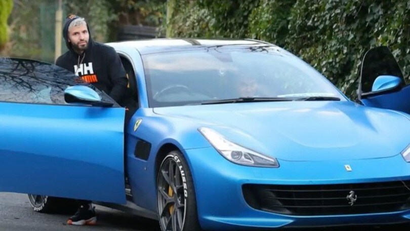 Sergio Aguero, quanti gioielli nel suo garage