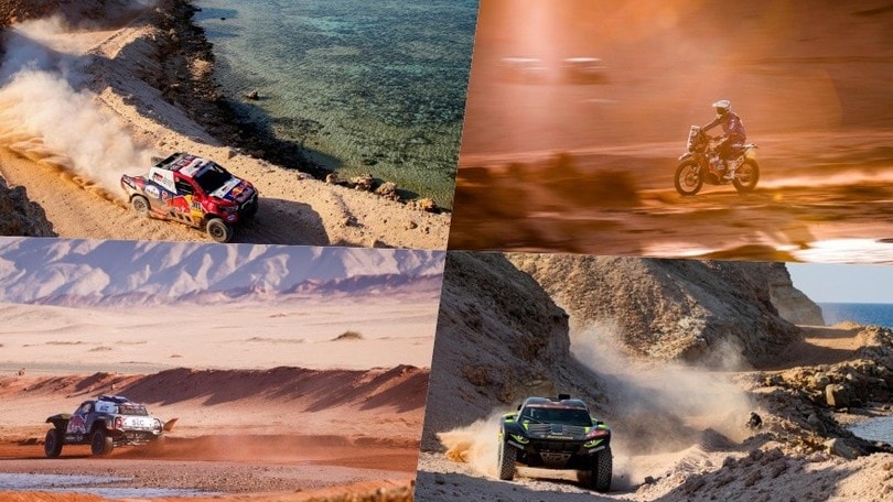 Dakar 2021, lo spettacolo del rally in Arabia Saudita