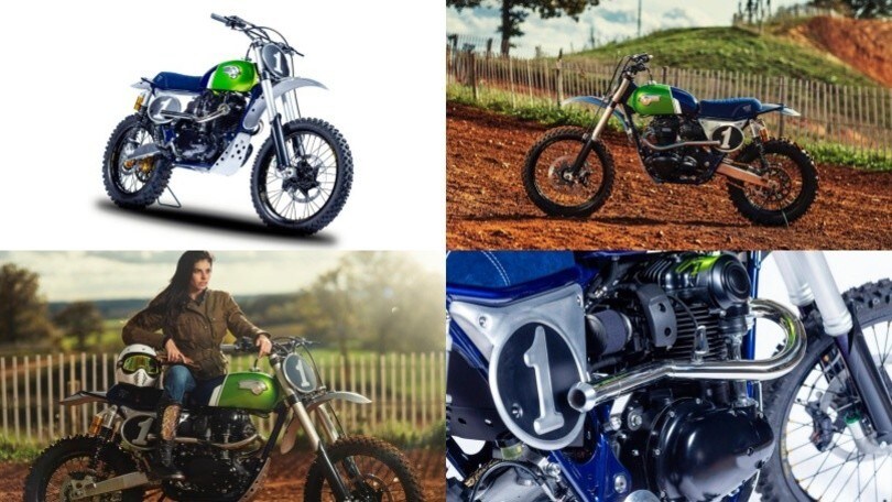 Kawasaki W800 Crosser, pronta per l’off-road grazie a MRS Oficina
