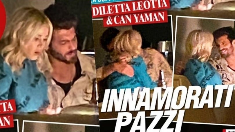 Diletta Leotta e Can Yaman tra baci, effusioni e passione a Roma