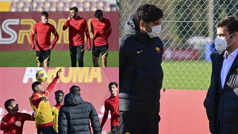 La Roma prepara il derby: Tiago Pinto a colloquio con Fonseca