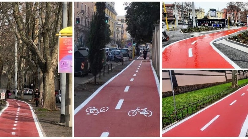 Pista ciclabile a Roma dal Salario ai Parioli: nuovo asfalto e segnaletica