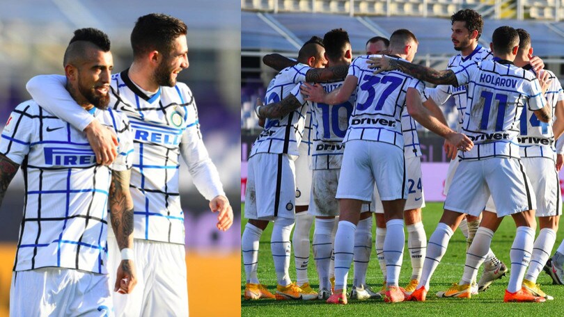 Inter, primo gol di Vidal e rete di Lukaku: Fiorentina ko ai supplementari