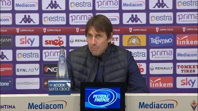 Conte: "Gap con la Juve? Dopo domenica vedremo le sensazioni"