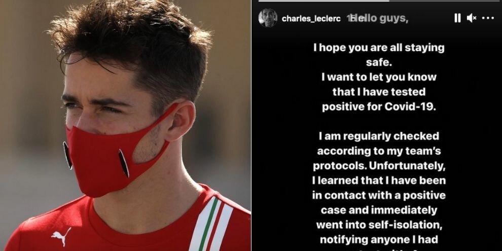 F1 Ferrari: Charles Leclerc è positivo al Coronavirus