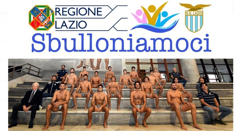 'Sbulloniamoci', la S.S. Lazio Nuoto in vasca contro bullismo e cyberbullismo