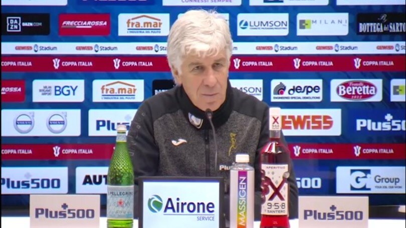 Gasperini stizzito: "Mi chiedete sempre di chi non gioca?"