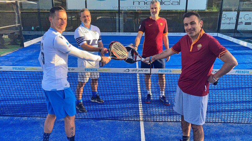 Lazio contro Roma, è derby anche a padel