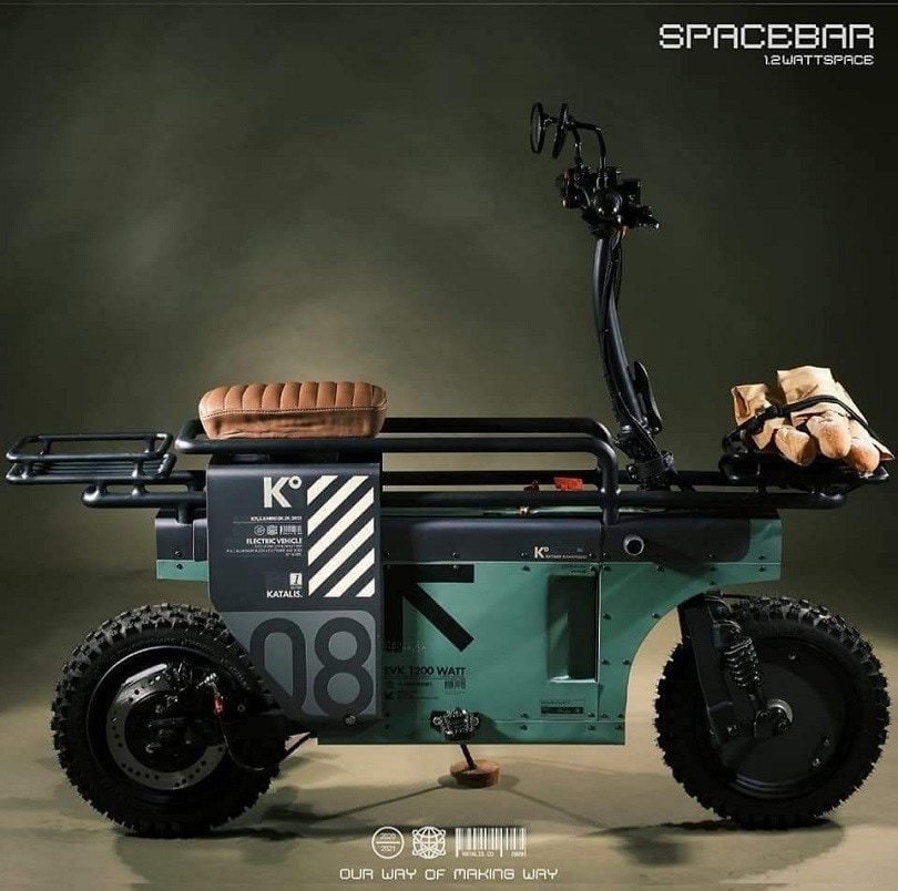 Katalis Spacebar è l'Honda Motocompo in versione elettrica