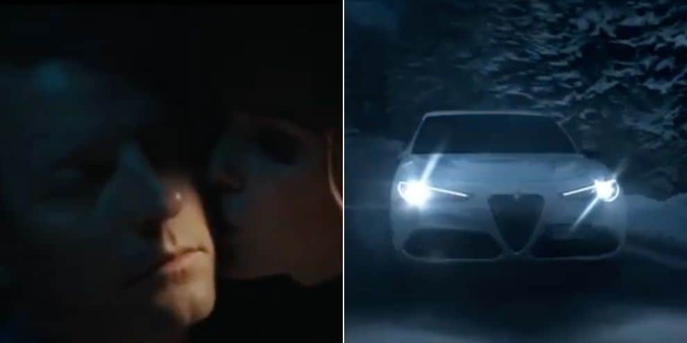 Alfa Romeo Stelvio Veloce Ti, risveglio...al bacio per Kimi Raikkonen VIDEO