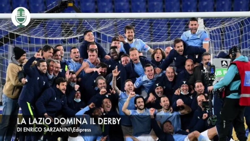 Serie A: la Lazio domina il derby