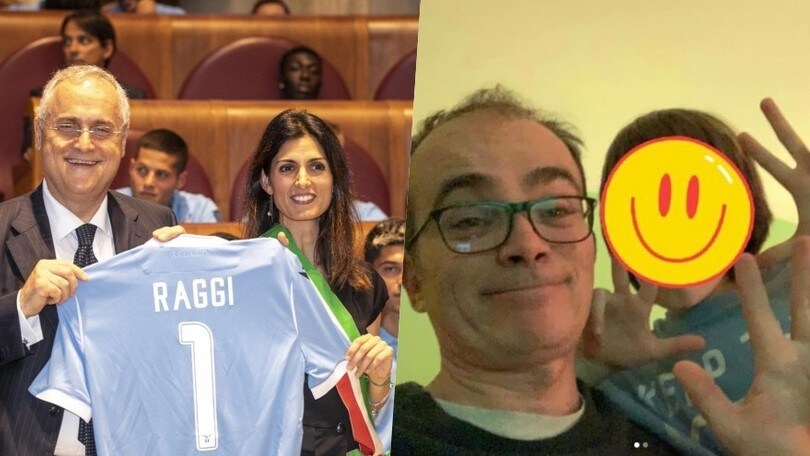 Lazio, il marito della Raggi esulta: “Salutiamo i cuginetti…”