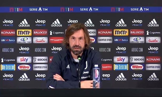 Pirlo: "Conte? Ha fatto la storia della Juventus"