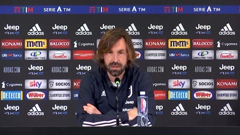 Pirlo: "Chiellini? È pronto e carico"