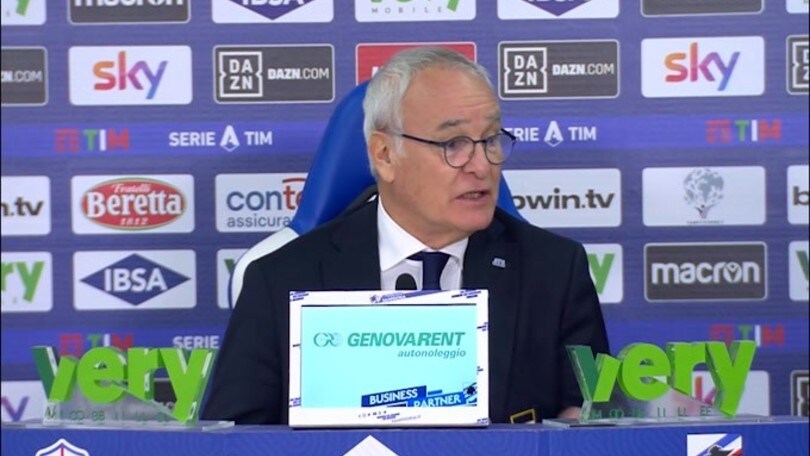 Ranieri: "Quagliarella deluso dal cambio? É normale.."