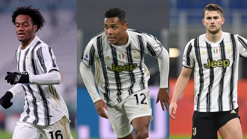 Inter-Juve senza Cuadrado, Alex Sandro e De Ligt