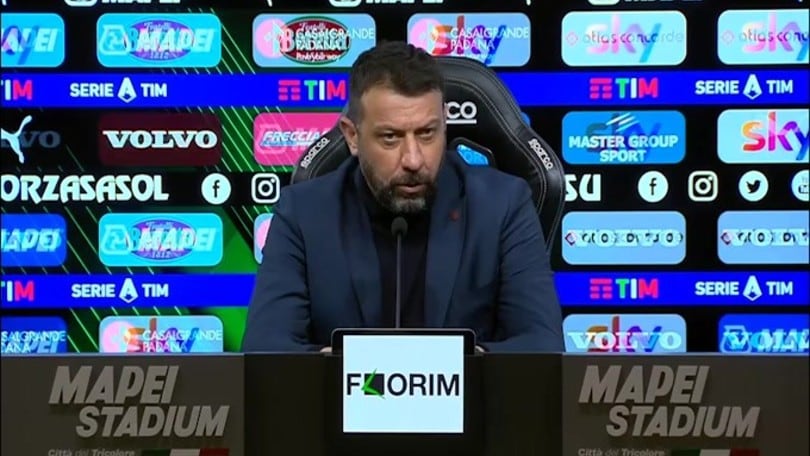 D'Aversa: "Posso solo fare i complimenti alla mia squadra"