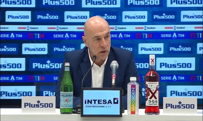 Ballardini: "Nel primo tempo meritavamo il vantaggio"