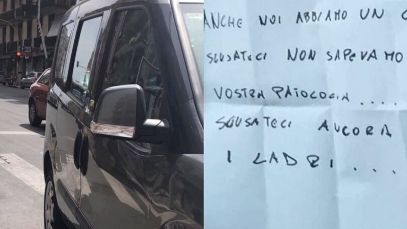 Rubano l'auto a una disabile: ladri pentiti la restituiscono con le scuse