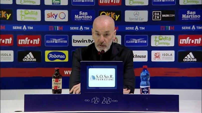Pioli: "Non era facile vincere a Cagliari"