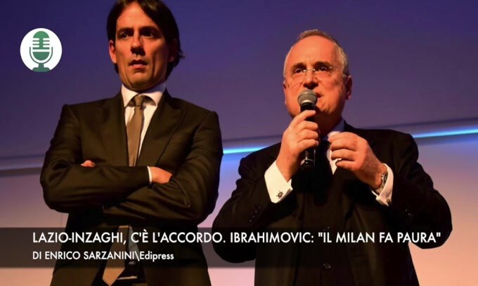 Lazio-Inzaghi, c'è l'accordo. Ibrahimovic: “Il Milan fa paura”