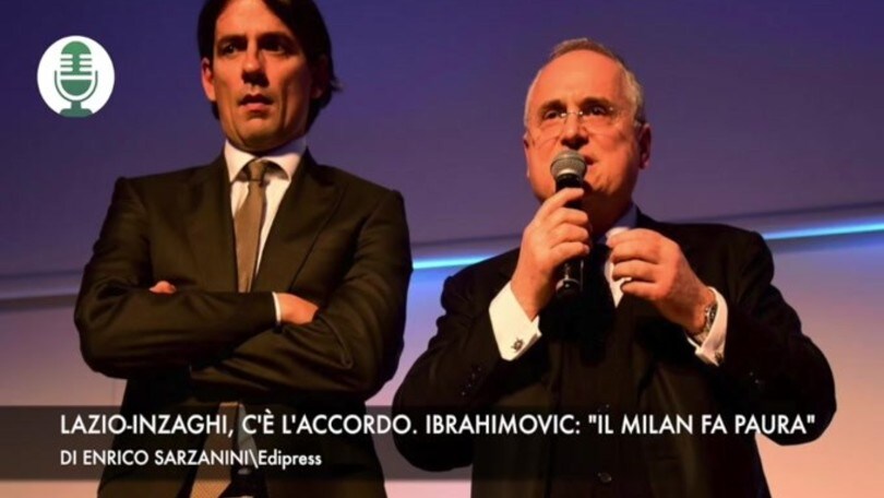 Lazio-Inzaghi, c'è l'accordo. Ibrahimovic: “Il Milan fa paura”