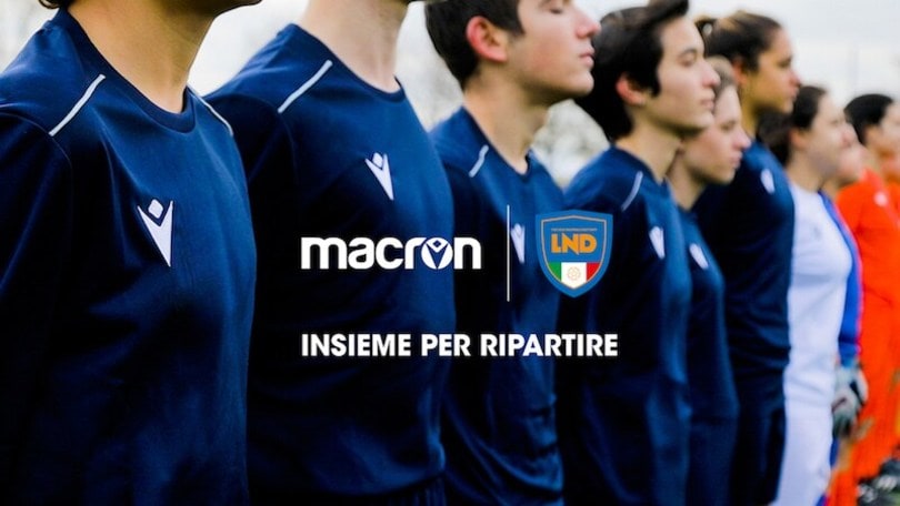 Macron e LND donano un kit gara a tutte le società dilettantistiche con settore giovanile