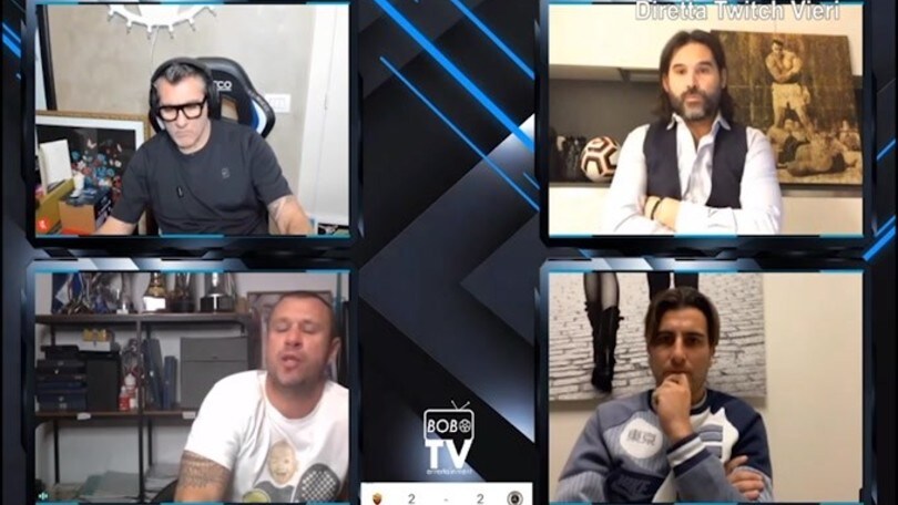 Cassano sulla Roma: "Con le grandi viene presa a pallonate"