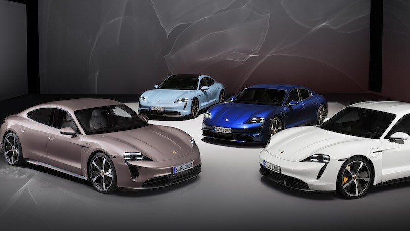 Porsche Taycan, debutta anche la versione due ruote motrici